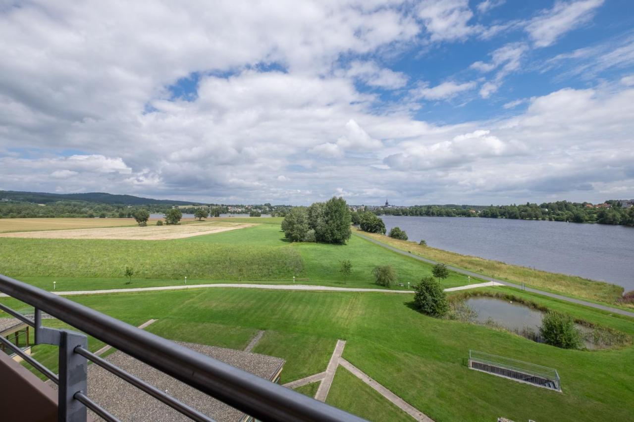 Gesundheitshotel Weissenstadt Am See Esterno foto